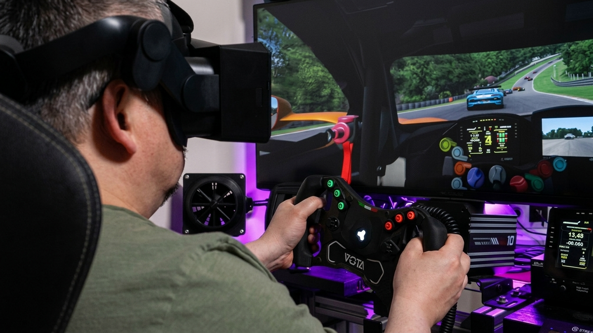 Crystal Light 2026 Review: The Best Mid-Range PCVR Headset for Sim Racing