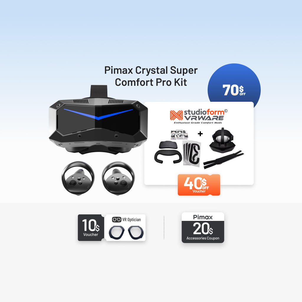 Pimax Crystal Super Comfort Pro kit